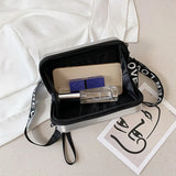 Women Shoulder Box Bags Personality Uneven Surface Handbag Female Makeup Storage