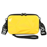 Women Shoulder Box Bags Personality Uneven Surface Handbag Female Makeup Storage