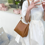 Women Shoulder Bucket Bag Large Capacity Crossbody Bag And Purses