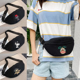 Dog Printing Crossbody Waist Bag Tote Wallet Mini Handbags
