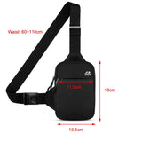 Waterproof Nylon Women's Shoulder Crossbody Bag for Travel Cycling