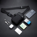 Waterproof Nylon Women's Shoulder Crossbody Bag for Travel Cycling