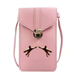 Women Shoulder Crossbody Bag Leather Wallet Card Holder Organizer