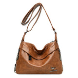 Winter Soft Leather Shoulder Crossbody Bag for Women