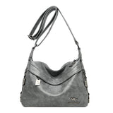 Winter Soft Leather Shoulder Crossbody Bag for Women