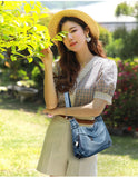 Winter Soft Leather Shoulder Crossbody Bag for Women