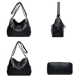 Winter Style Leather Crossbody Bag for Women