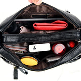 Winter Style Leather Crossbody Bag for Women