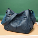 Winter Style Leather Crossbody Bag for Women