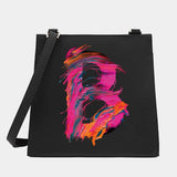 Women Shoulder Crossbody Small Square Bag Paint Letter Series Pattern