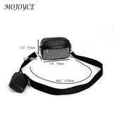 Women 2 in 1 Shoulder Handbag Rhombus Pattern Leather Combo Set