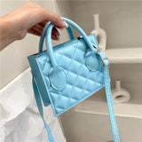 Patent Leather Shoulder Messenger Bag for Women