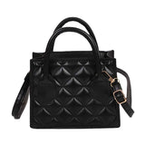 Patent Leather Shoulder Messenger Bag for Women