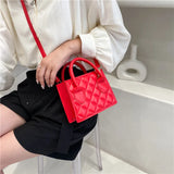 Patent Leather Shoulder Messenger Bag for Women