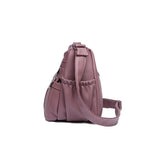 Women Shoulder Messenger Bag Soft PU Leather Multi-function Hobos