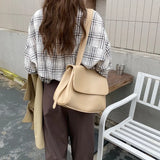 Women Shoulder Messenger Bag Soft Pu Leather Crossbody Bag Female Shopper Tote