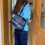 Women Shoulder Messenger Bag Soft Pu Leather Crossbody Bag Female Shopper Tote