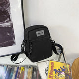Nylon Mini Shoulder Messenger Bag for Men and Women
