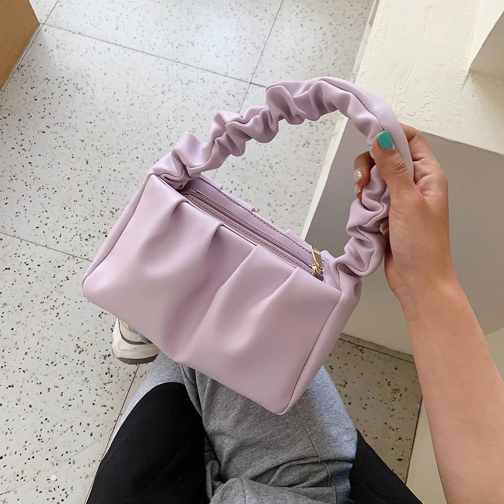 Women Shoulder Messenger Bags Solid Leather Purse Handbag for Outdoor