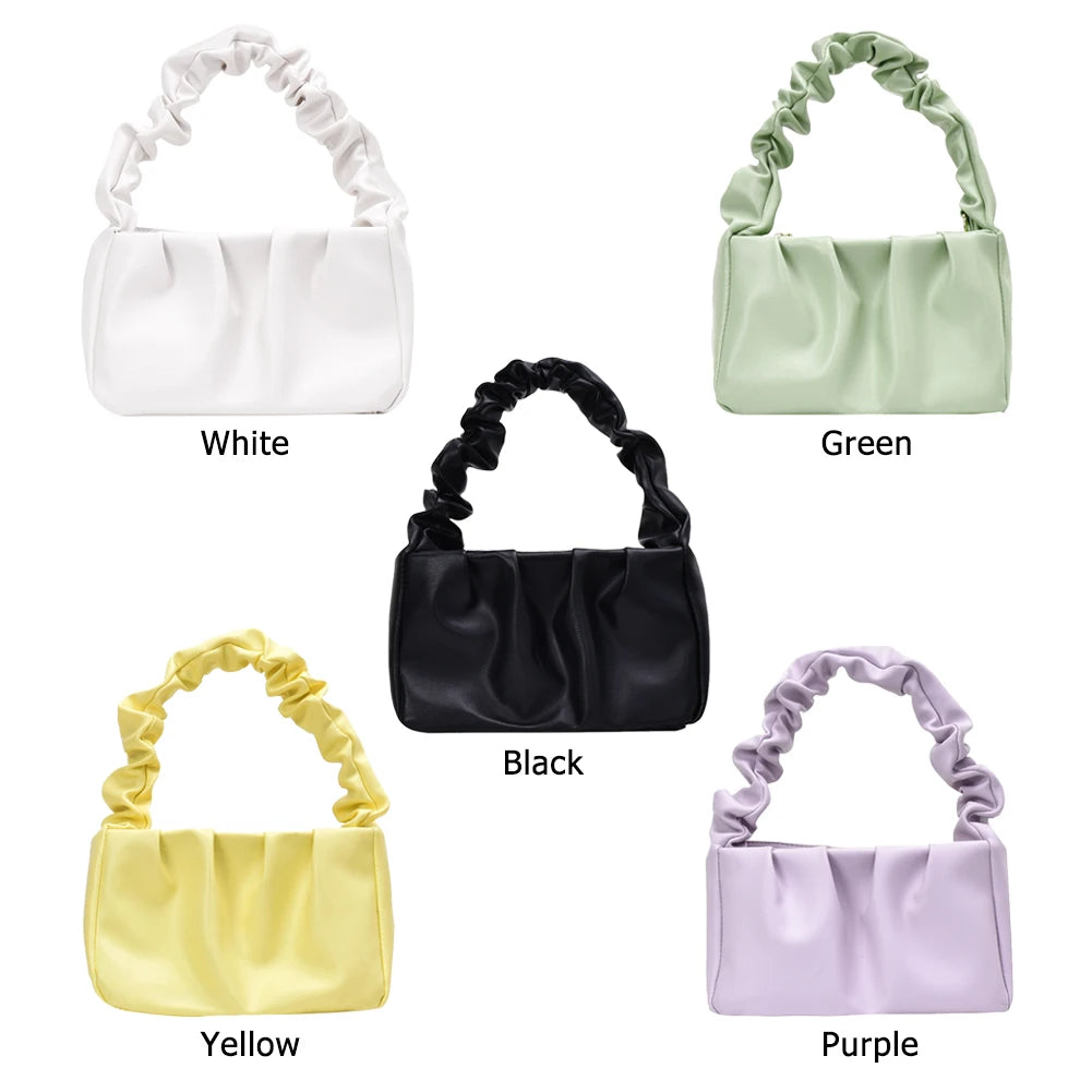 Women Shoulder Messenger Bags Solid Leather Purse Handbag for Outdoor