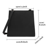 Flower Letter Series Pattern Small Square Shoulder Bag