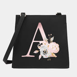Flower Letter Series Pattern Small Square Shoulder Bag