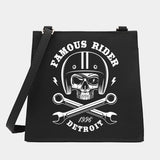 Skull Series Crossbody Tote Bag for Women Shoulder Messenger Small Square Bags