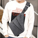Waterproof Shoulder Sling Bag Men Women Chest Anti-Theft Waistbag