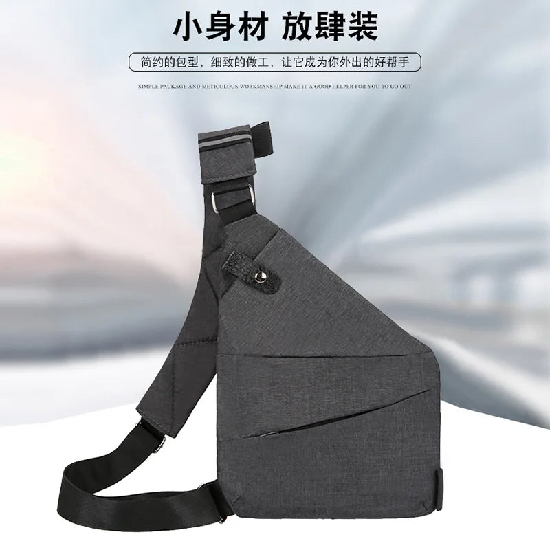 Waterproof Shoulder Sling Bag Men Women Chest Anti-Theft Waistbag