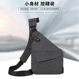 Waterproof Shoulder Sling Bag Men Women Chest Anti-Theft Waistbag