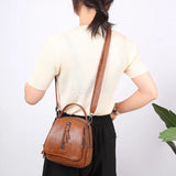 Women Shoulder Travel Bags Solid Crossbody Bag Mini Top Handle Box