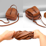 Women Shoulder Travel Bags Solid Crossbody Bag Mini Top Handle Box