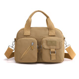 Retro Tote Bag European American Nylon Messenger Travel Handbag