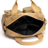 Retro Tote Bag European American Nylon Messenger Travel Handbag
