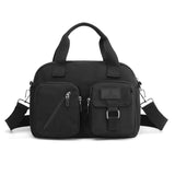 Retro Tote Bag European American Nylon Messenger Travel Handbag