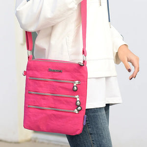 Women Shoulder Bag Colorful Nylon Small Travel Bag