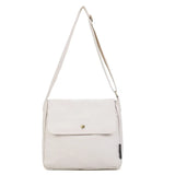 Women Canvas Shoulder Bag Cotton Crossbody Messenger Girls School Totes