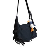 Canvas Crossbody Bags for Women Casual Satchel Girls Hand Shoulder Messenger Bag