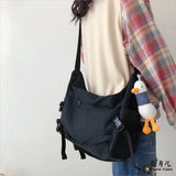 Canvas Crossbody Bags for Women Casual Satchel Girls Hand Shoulder Messenger Bag