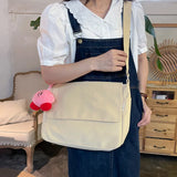 Canvas Crossbody Postman Bag for Women