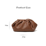 Retro Cloud Women Dumplings Handbag Crossbody Shoulder Bag