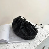 Retro Cloud Women's Shoulder Bag Dumplings Crossbody Messenger Clutch Bag