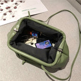 Women Dumplings Messenger Bag Retro Cloud Female Crossbody Shoulder Bag Tide