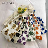 Women Messenger Bag Soft Fur Hit Travel Handbag