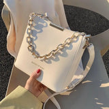 Chain Top-handle Shoulder Bag for Women Crossbody Tote Bucket Handbags