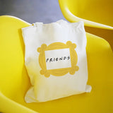 Women Letter Tv Cotton Canvas Shopper Bag Girl Harajuku 90s Y2K Classic Vintage