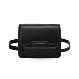 Mini PU Leather Flap Crossbody Sling Bag for Women