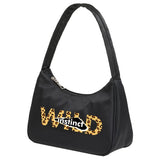 Women Shoulder Bag Wild Print Casual Satchel Girl Pouch Cross Body Bag
