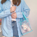 Mesh Makeup Bag Shoulder Bag for Women