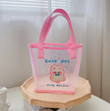 Mesh Makeup Bag Shoulder Bag for Women